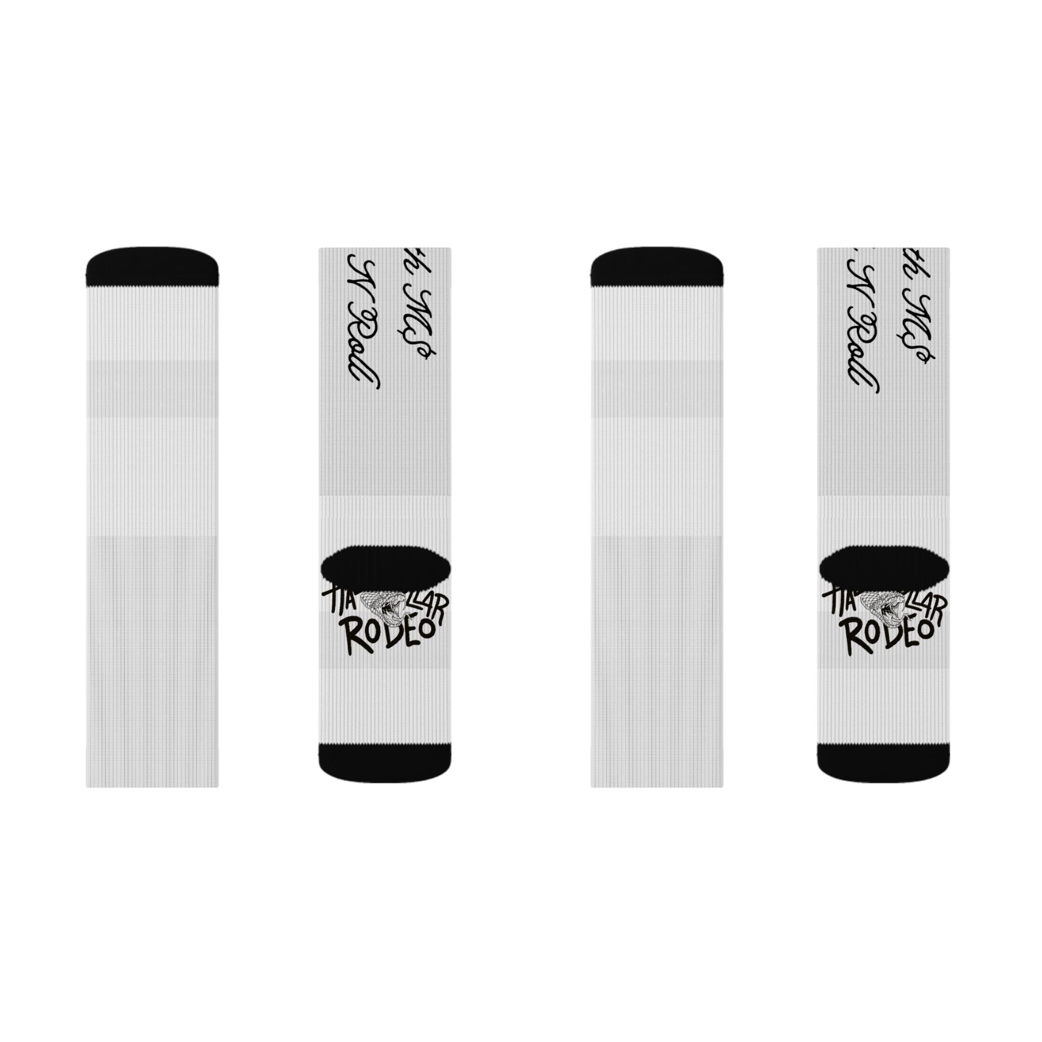 HDR ‘South MS Rock N’ Roll’ Snake Head Socks
