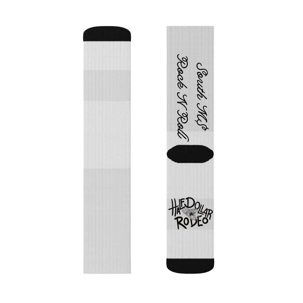 HDR ‘South MS Rock N’ Roll’ Snake Head Socks